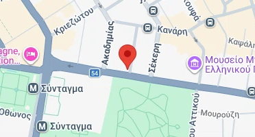 Location of business on map