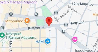 Location of business on map