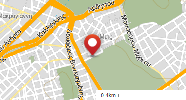 Location of business on map