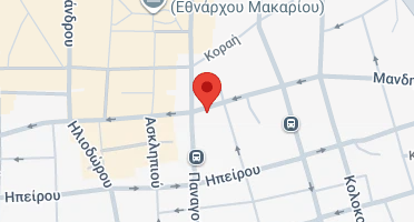 Location of business on map