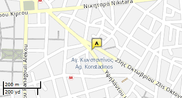 Location of business on map