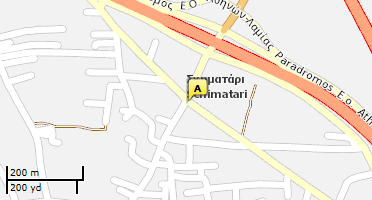 Χάρτης και σημείο της επιχείρησης