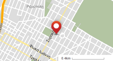 Location of business on map