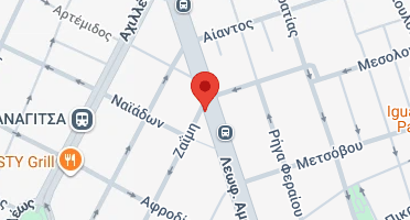 Location of business on map