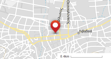 Location of business on map