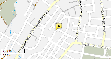 Location of business on map