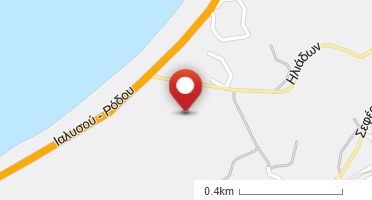 Location of business on map