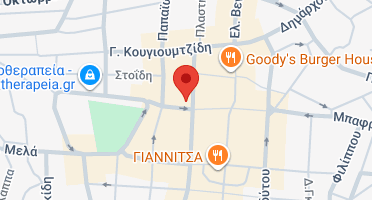 Location of business on map