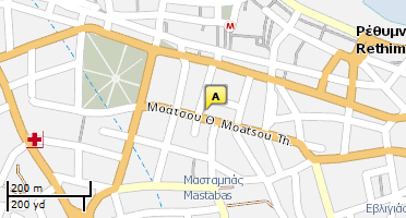 Χάρτης και σημείο της επιχείρησης