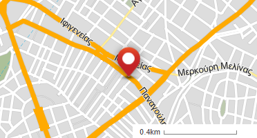 Location of business on map