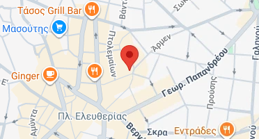 Location of business on map
