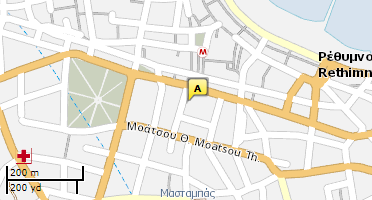 Location of business on map