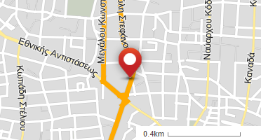 Location of business on map