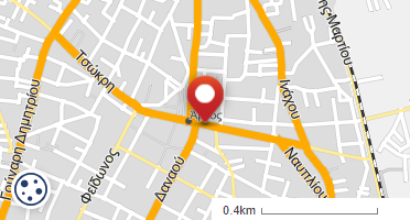 Location of business on map