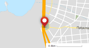 Location of business on map
