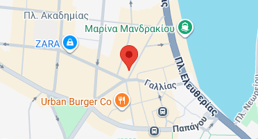 Location of business on map