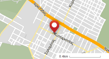 Location of business on map