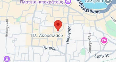 Location of business on map