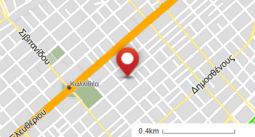 Location of business on map