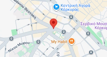 Location of business on map