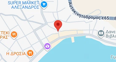 Location of business on map