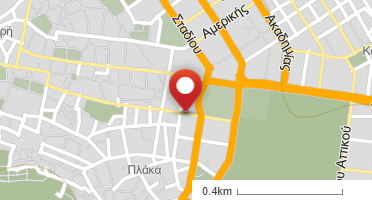 Location of business on map