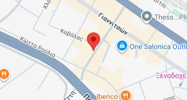 Location of business on map