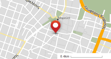 Location of business on map