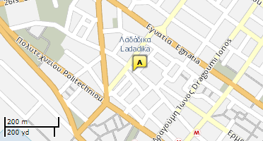 Χάρτης και σημείο της επιχείρησης