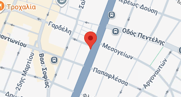 Location of business on map