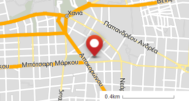 Location of business on map