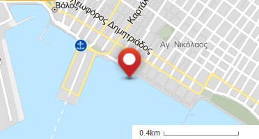 Location of business on map