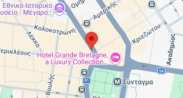 Location of business on map