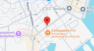 Location of business on map