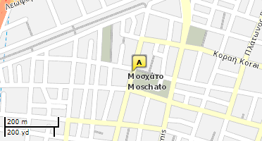 Location of business on map