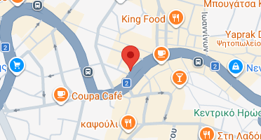 Location of business on map