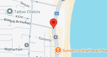 Location of business on map