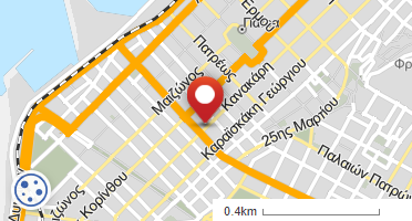 Location of business on map
