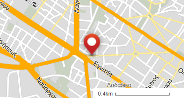 Location of business on map
