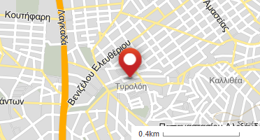 Χάρτης και σημείο της επιχείρησης