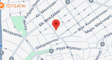 Location of business on map