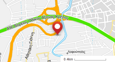 Location of business on map