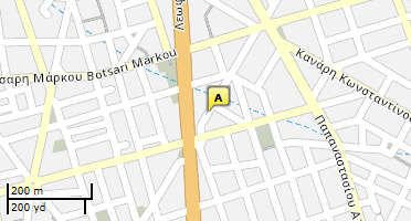 Location of business on map