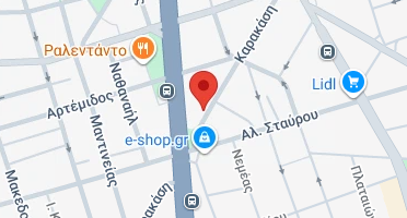 Location of business on map