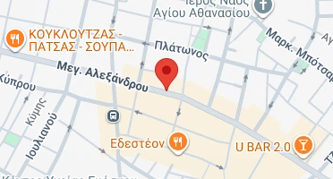 Location of business on map