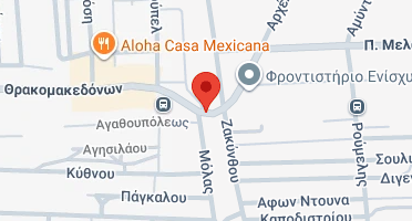 Location of business on map