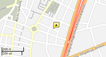 Location of business on map