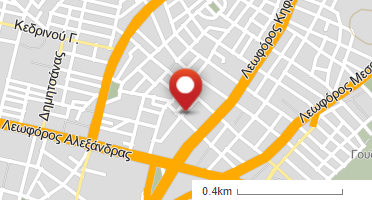 Location of business on map