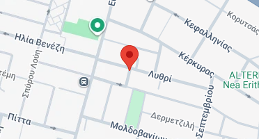 Location of business on map