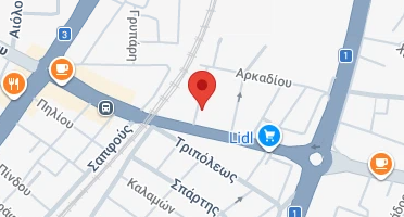 Location of business on map